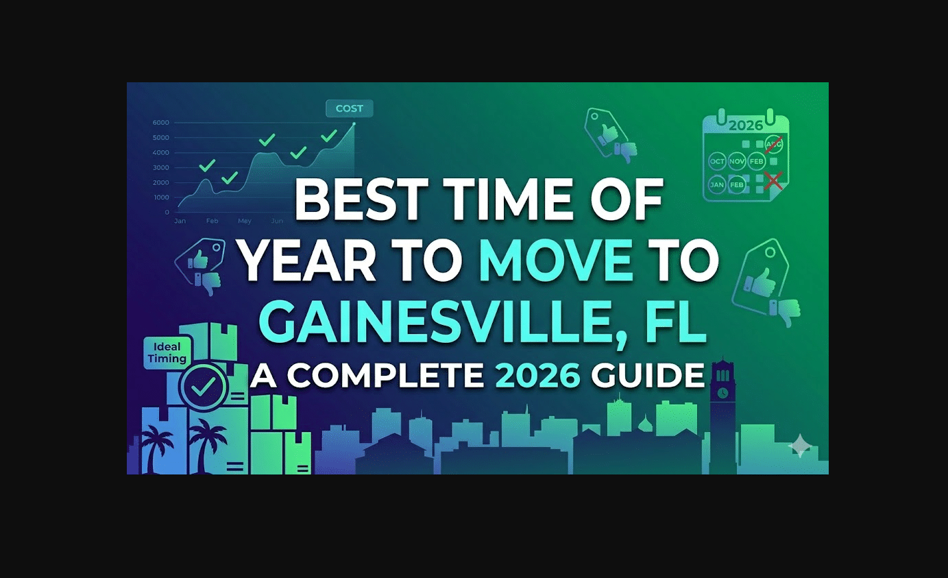 Best Time of Year to Move to Gainesville, FL: A Complete 2026 Guide