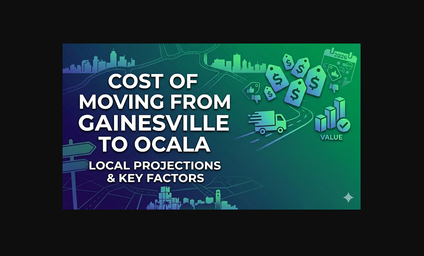 Cost of Moving from Gainesville to Ocala